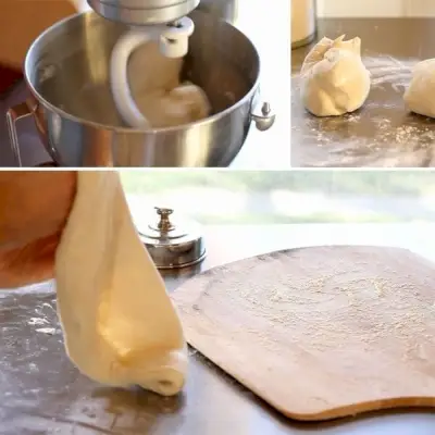 Receita de massa de pizza KitchenAid