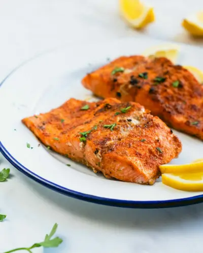 Salmão grelhado