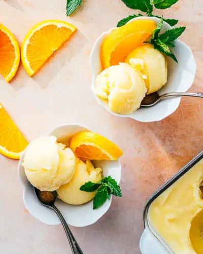 Sorbet pomarańczowy
