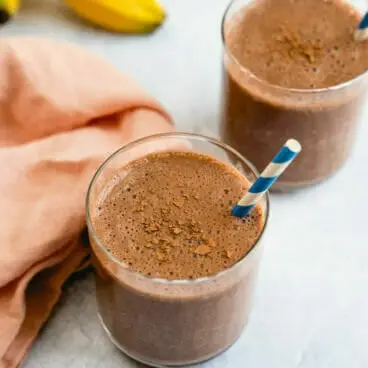 Čokoládovo banánové smoothie
