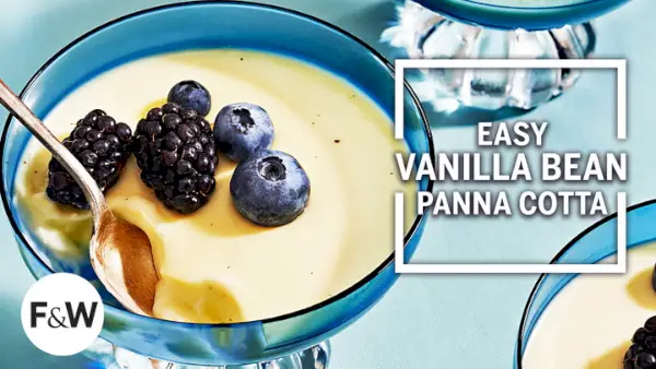 Panna Cotta Facile Alla Vaniglia