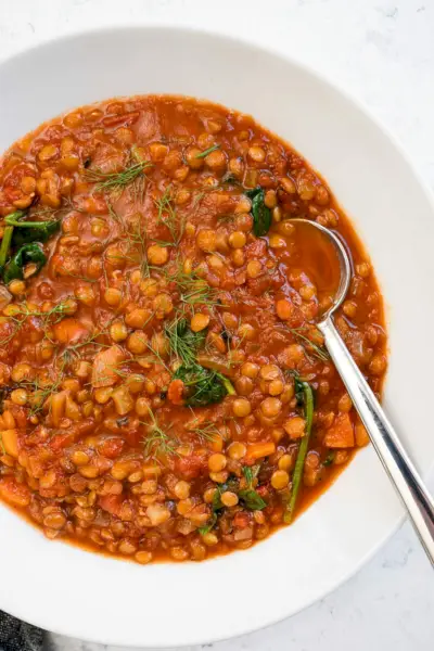 Instant-Linsensuppe