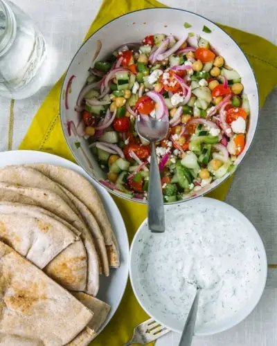 Greckie kanapki Pita