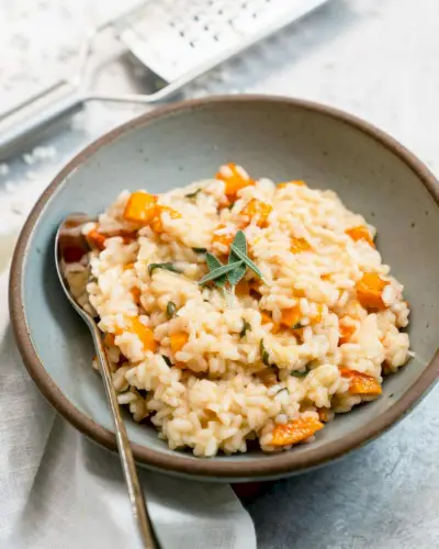 Risoto Cremoso De Abóbora Butternut