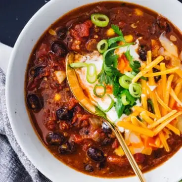 Schwarze Bohnen-Chili