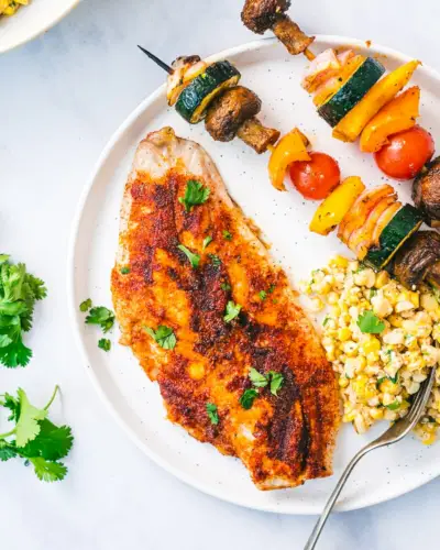 Gegrillter Red Snapper