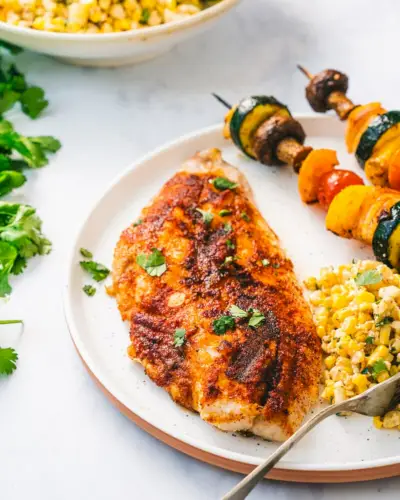 Gegrillter Red Snapper