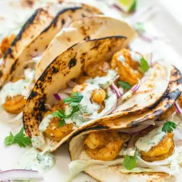 Como fazer tacos de camarão