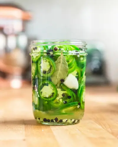 Pimentas jalapeño em conserva