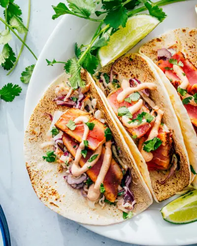 Tuniakové tacos
