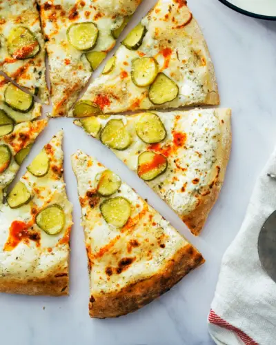 Pizza ai sottaceti