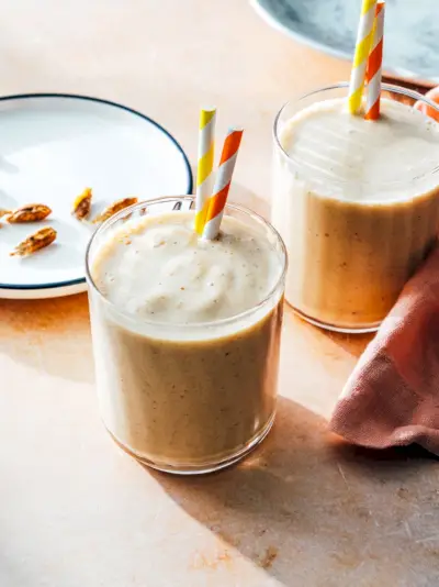 Smoothie de tâmaras de baunilha