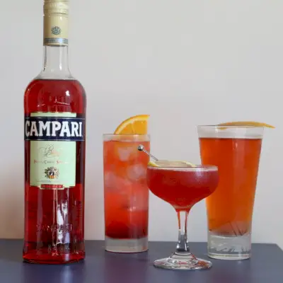 3 koktaily Campari, ktoré idú nad rámec základného Negroni