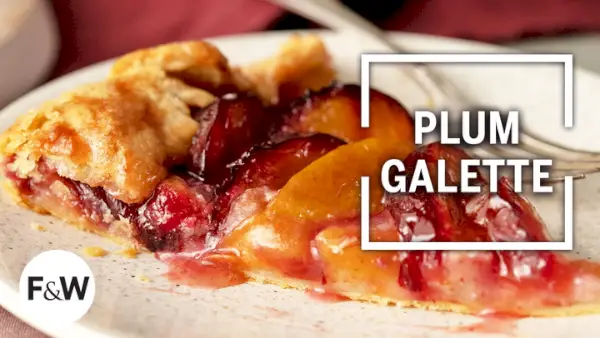 Pflaumen-Galette