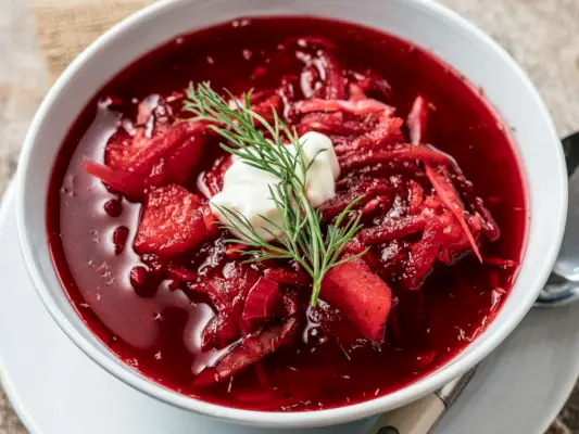 La migliore ciotola di Borscht che abbia mai avuto