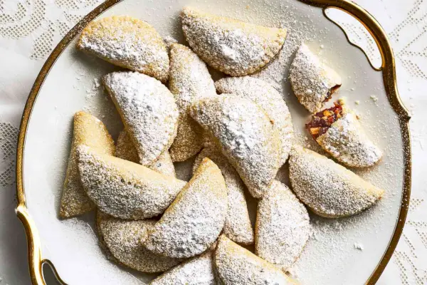 Tortellinis sucrés cuits au four