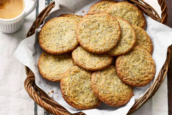 Recette de biscuits aux graines de pavot et à la cardamome