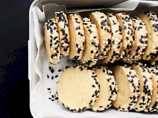 Recette de biscuits au citron et au tahini
