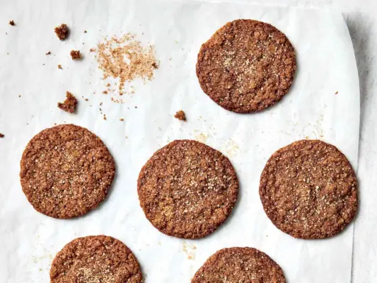 Biscuits triples au gingembre