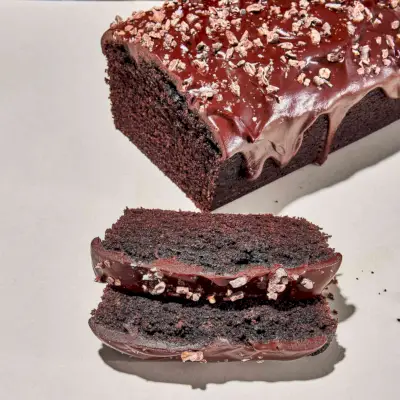 Čokoládový fudge bochník
