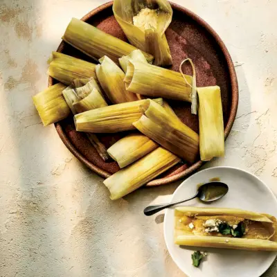 Uchepos Čerstvá kukurica Tamales
