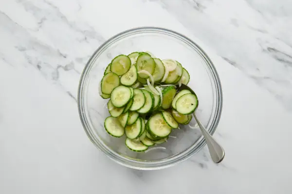 Recept na uhorkový šalát