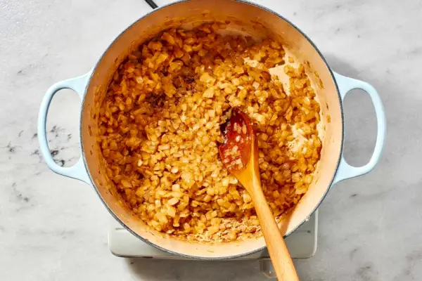 Receita de geléia de cebola caramelizada