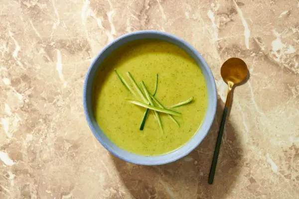 Recept na hedvábnou cuketovou polévku