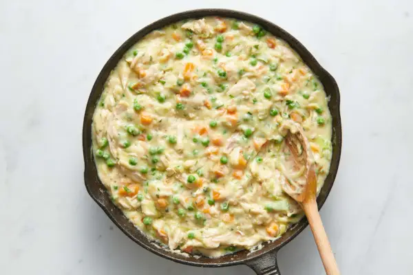 Tourte Au Poulet Aux Poireaux Et Au Thym