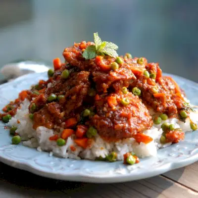 Süß-saures Hühnchen nach Bangkok-Art mit Chili