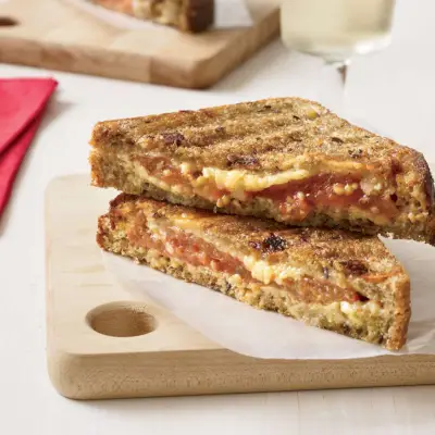 Sandwichs au fromage grillé multigrains