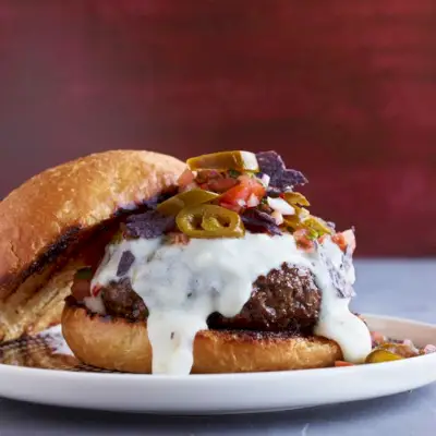 Hamburger di nacho