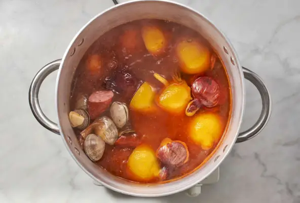 רתיחה של פירות ים קייג'ון