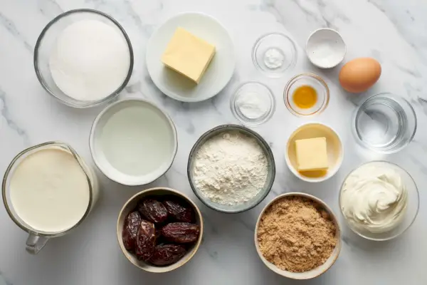 Recept na lepkavý karamelový puding