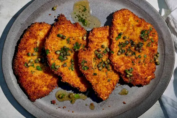 Kuřecí řízek obalený panko