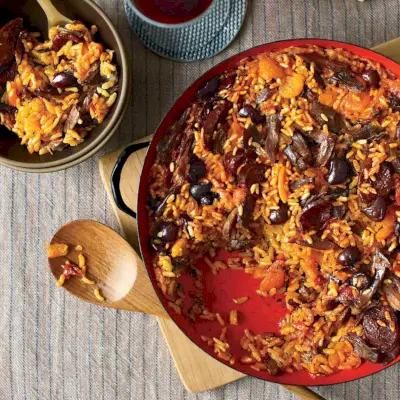 Riz au Canard et Abricots