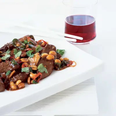 Sauté de canard laqué