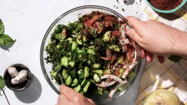 Szybkie kimchi ogórkowe