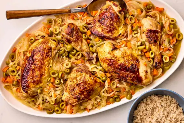 Chicken Yassa mit Fonio