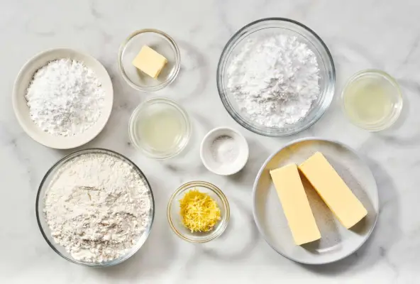 Recette de biscuits au beurre de citron
