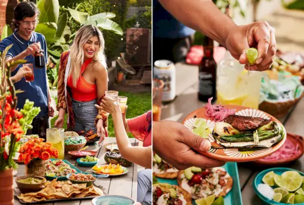 Para provar a pura alegria do verão, faça do seu próximo churrasco um Asada ao estilo mexicano