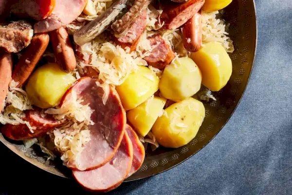 Ozdobená kyslá kapusta
