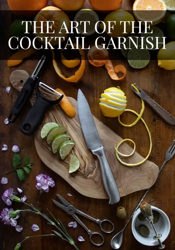 L'arte della decorazione del cocktail
