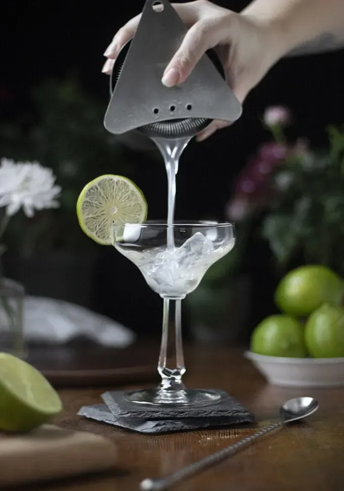 So garnieren Sie eine Margarita