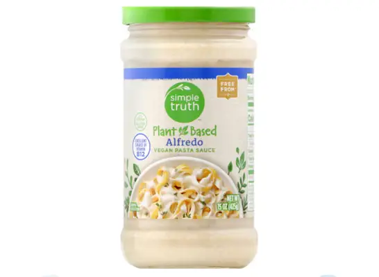 Simple Truth Plant-Based Alfredo Vegan Pasta Sauce