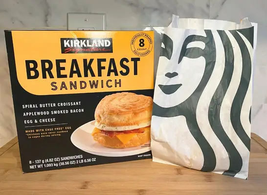 Skúšal som populárny nový raňajkový sendvič Costco - ale verzia Starbucks je lepšia