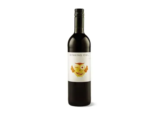 Aldi Winking Owl Sangria bottle