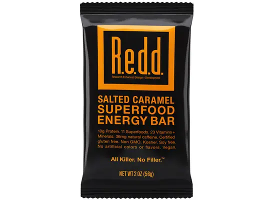 Redd superfood energy bar salted caramel