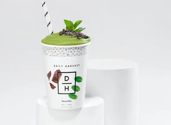 daily harvest mint and cacao smoothie