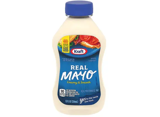 kraft real mayonnaise in packaging